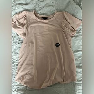 Banana republic dusty pink butterfly sleeve top NWT XXS